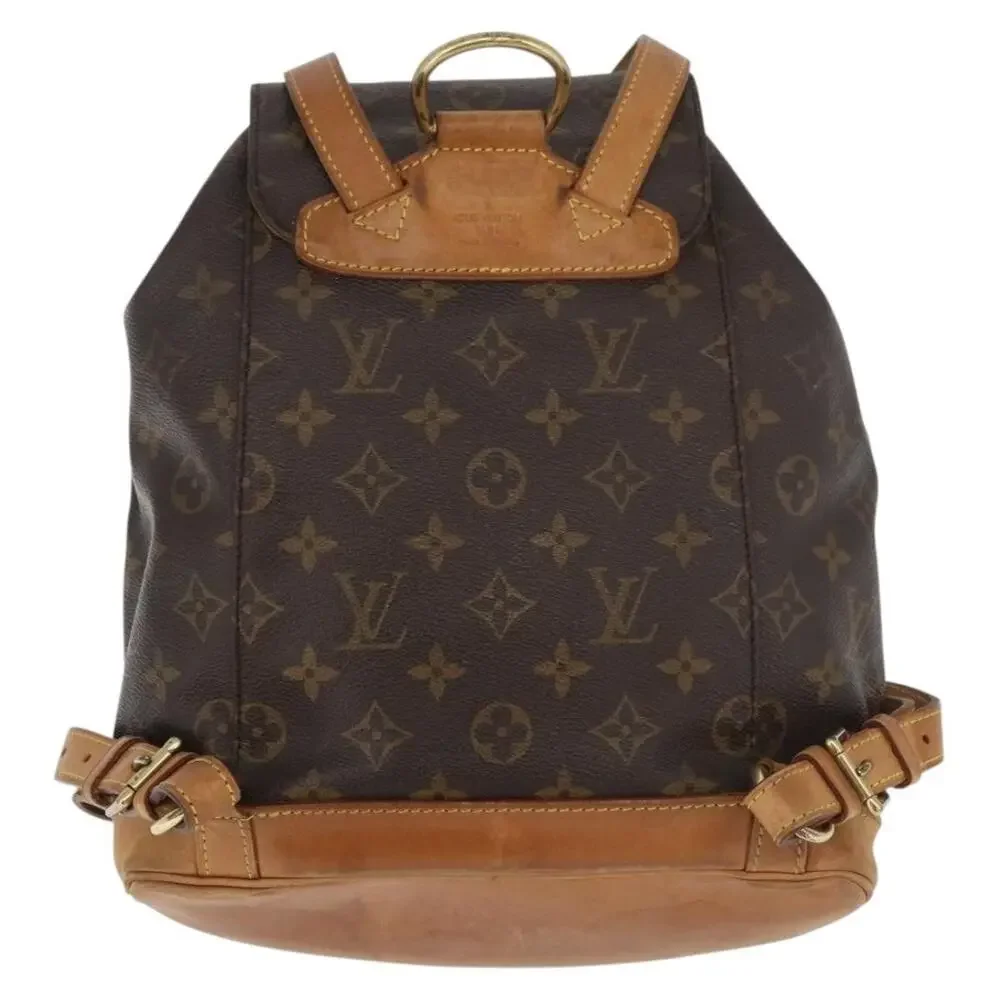 Louis Vuitton Monogram Montsouris MM Backpack Brown